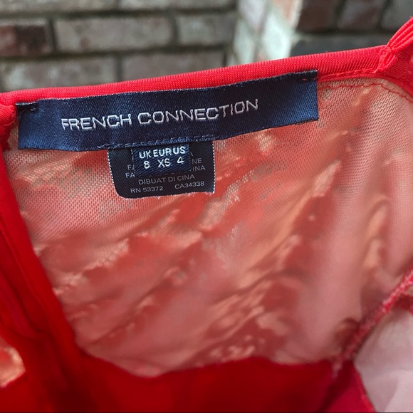 French Connection Red Dress - Picture 14 of 16